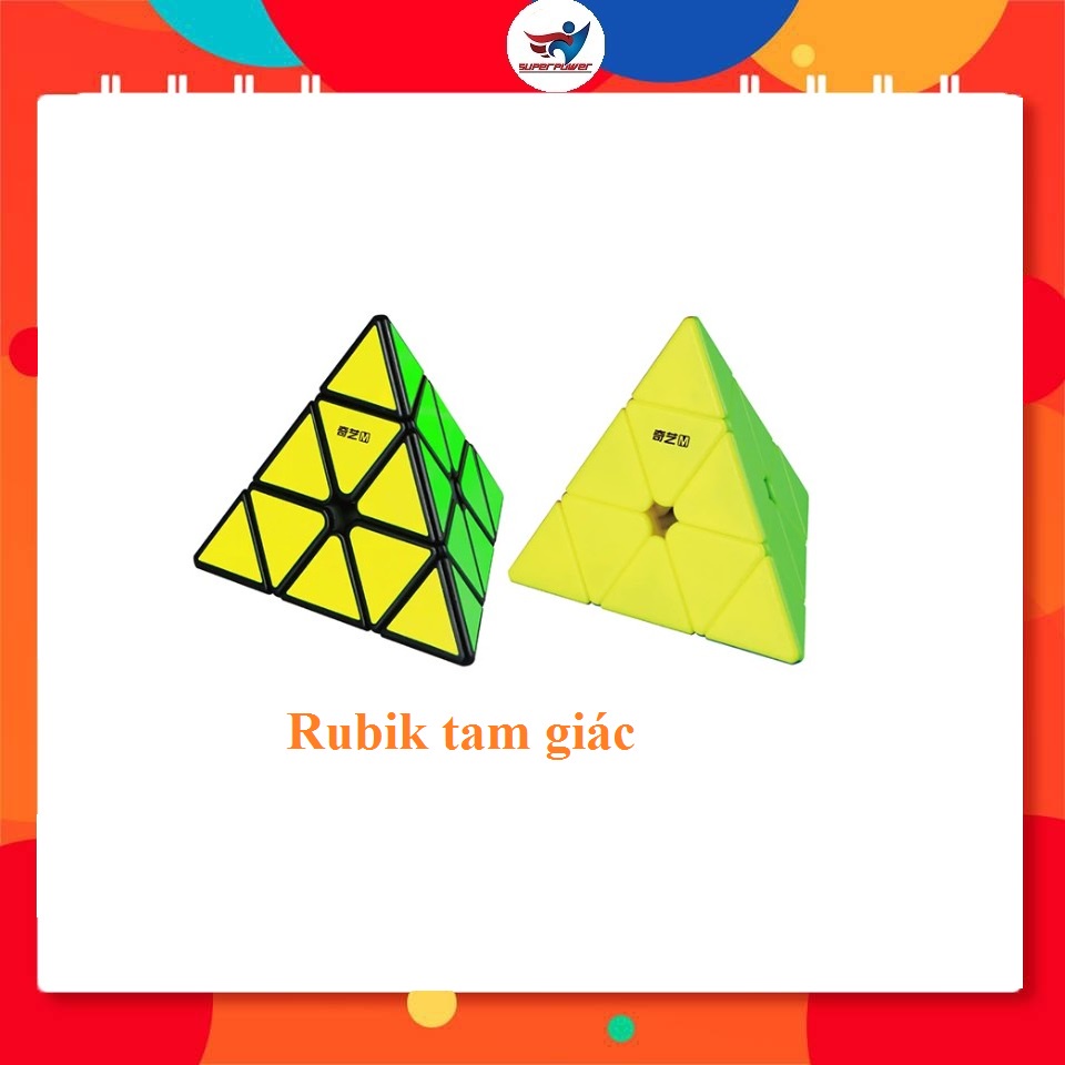 Rubik khối - Tổng hợp bộ rubik 2x2 3x3 4x4 5x5 Rubik biến thể, rubik mặt gương, rubik tam giác