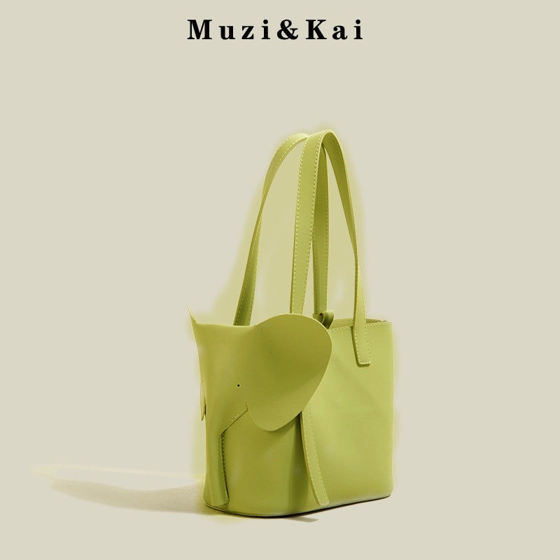 Hàng Mới Về Muzikai Túi Xách Bucket Đeo Vai Thời Trang 2022 Cho Nữ
