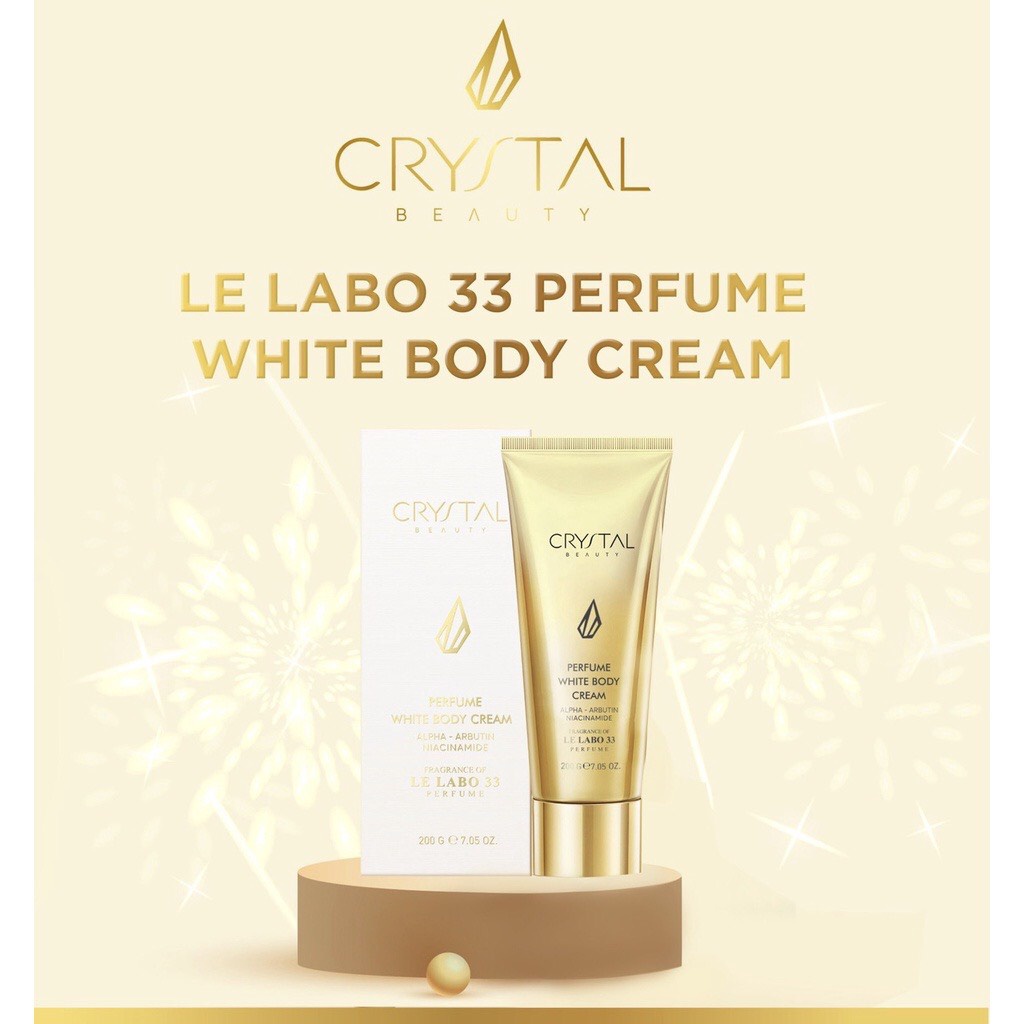 Dưỡng Thể Body Perfume White Body Cream Crystal Hương Nước Hoa Le Labo 33