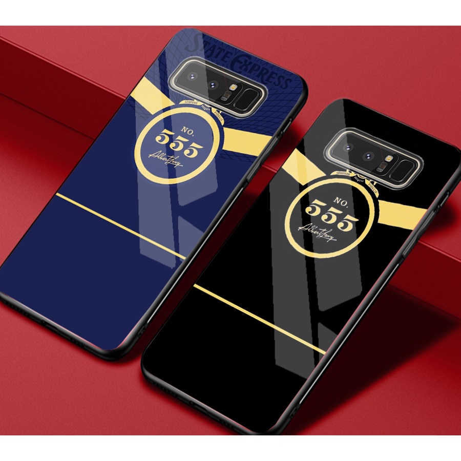 Ốp Lưng Kính SAMSUNG GALAXY NOTE 8 Hình in 3D sáng bóng cao cấp