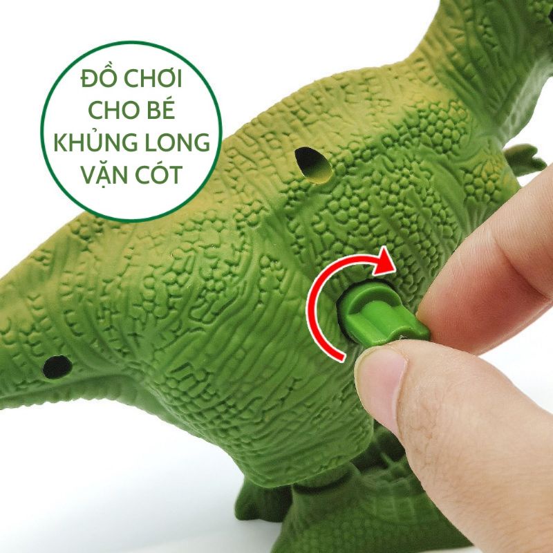 Khủng long vặn cót chạy đà