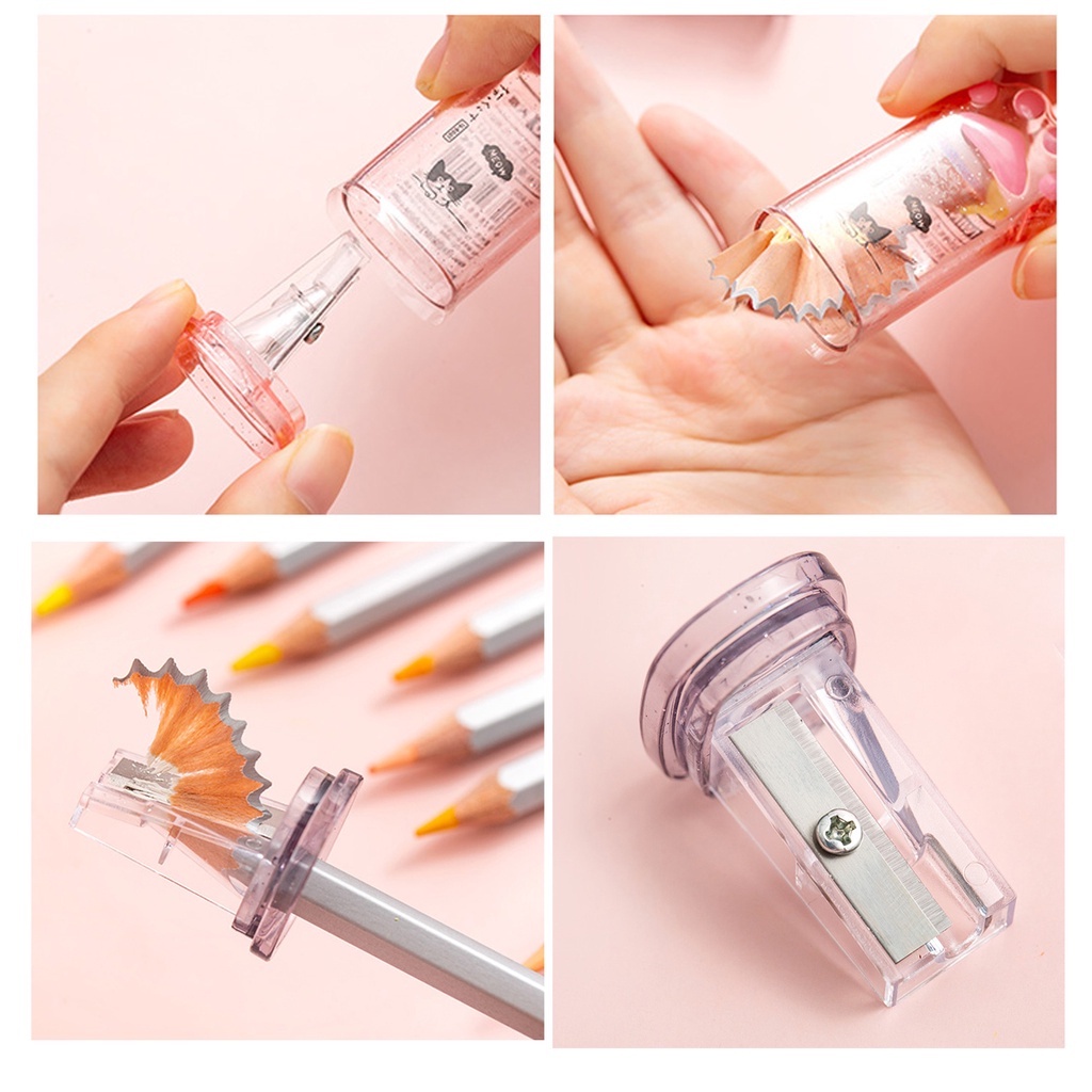 Đồ Chuốt Bút Chì Hình Bàn Chân Mèo Hoạt Hình Đa Năng Dành Cho Trẻ Em