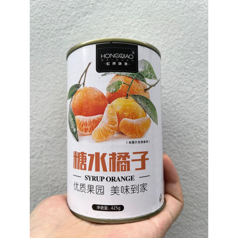 ĐÀO NGÂM,HOA QUẢ NGÂM HONQUIAO 425G ĐỦ VỊ