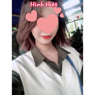 [Hình thật] Áo len gile hàng VNXK