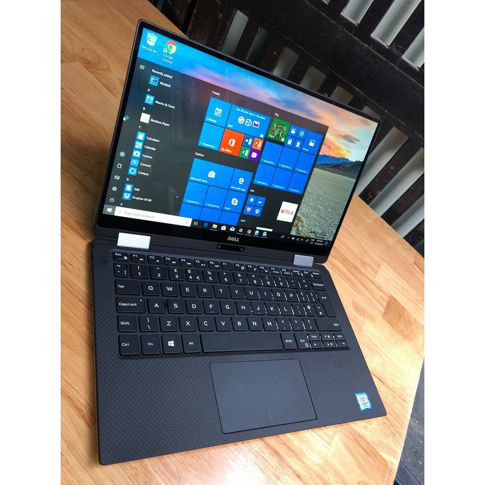 Laptop 2 in1, Dell XPS 9365, Core i5-7y54, 8G, 256G, Full HD, x360, Touch