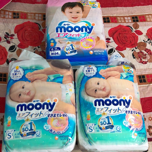 Tã dán Moony S84