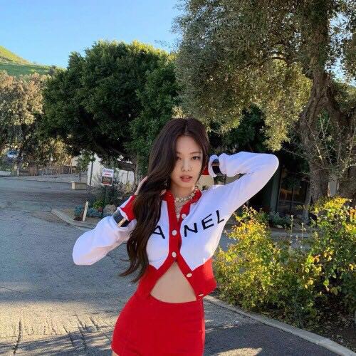 Áo khoác sweater dệt kim dài tay in chữ phong cách Ulzzang như Jennie blackpink mặc