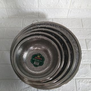 Rổ inox dày nhiều size