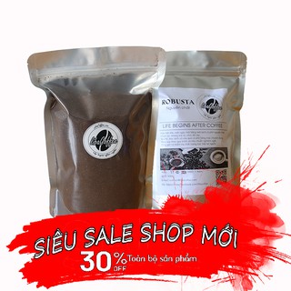 1KG CÀ PHÊ ROBUSTA RANG MỘC 100%, CÀ PHÊ RANG XAY, CÀ PHÊ NGUYÊN CHẤT