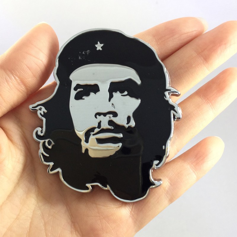 Miếng dán kim loại trang trí xe hơi vara Rebel cuban