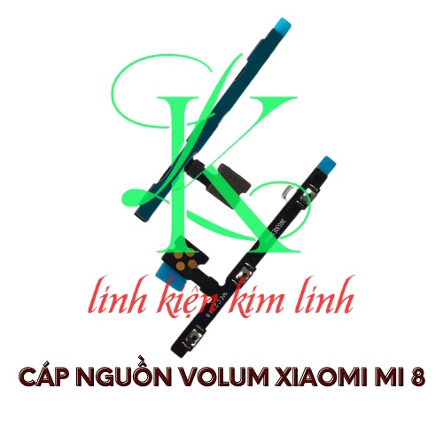 Nút phím tăng giảm âm lượng xiaomi mi 8 /mi 8 pro