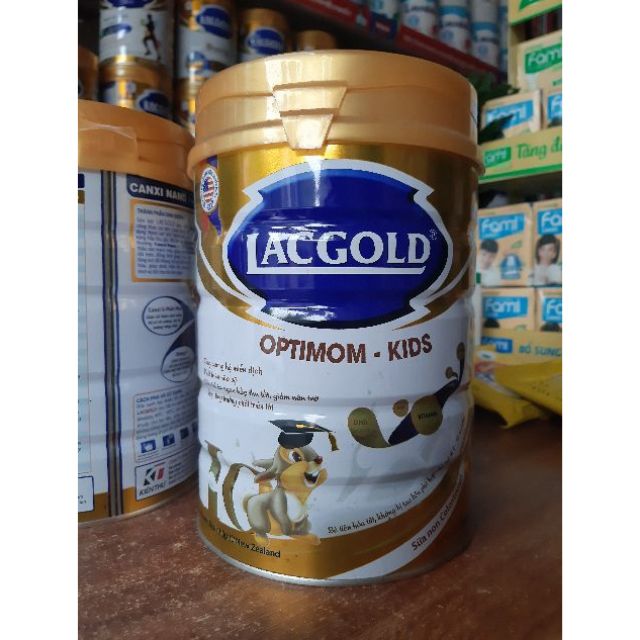 Sữa Lacgold Optimom kids 900g