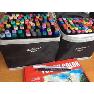[Tặng quà] Bộ màu  Marker Touchcolor  60/80 màu