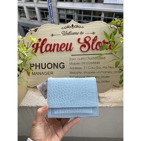 Bóp Mango Auth store Đức fullbill và ảnh thật MSV0588