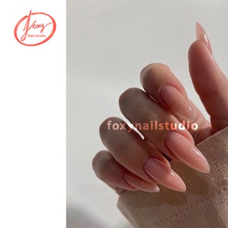 [Nailbox] Bộ móng giả nhũ đa sắc hồng nhẹ nhàng - Dùng được nhiều lần