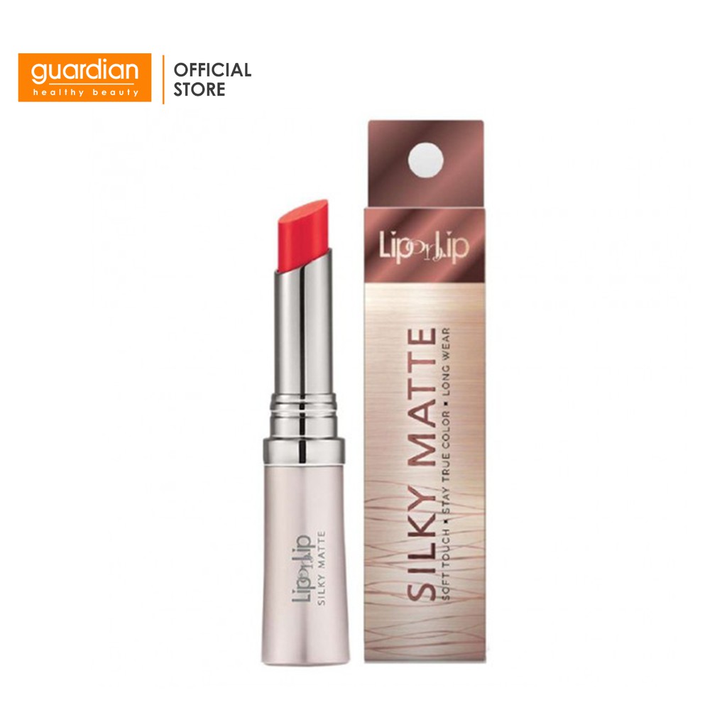 Son Lì Siêu Mịn Lip On Lip Màu Đỏ Cam Silky Matte Orangy Red 2.2g | BigBuy360 - bigbuy360.vn