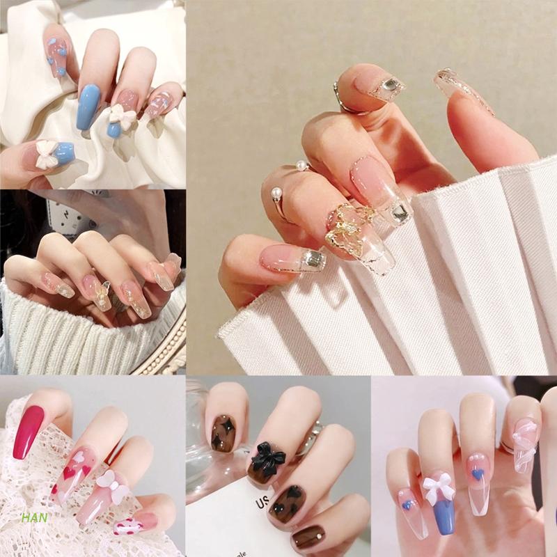 [Hàng mới về] Móng tay giả thiết kế hợp thời trang quyến rũ cho nữ