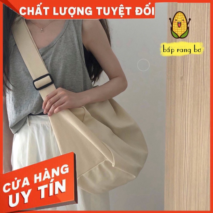 TÚI VẢI CANVAS ĐEO CHÉO KÍCH CỠ KHỔNG LỒ ĐỂ LAPTOP 15 INCH, QUẦN ÁO, ĐI HU LỊCH ĐI CHƠI - Hàng mới về