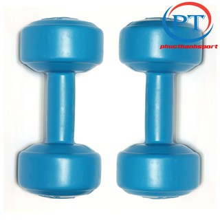 Bộ 2 tạ tay nhựa 3kg phucthanhsport (2 cục tạ 3kg tổng 6kg)