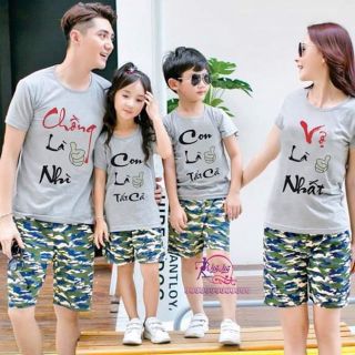 Mẫu áo mới nhất cho gia đình