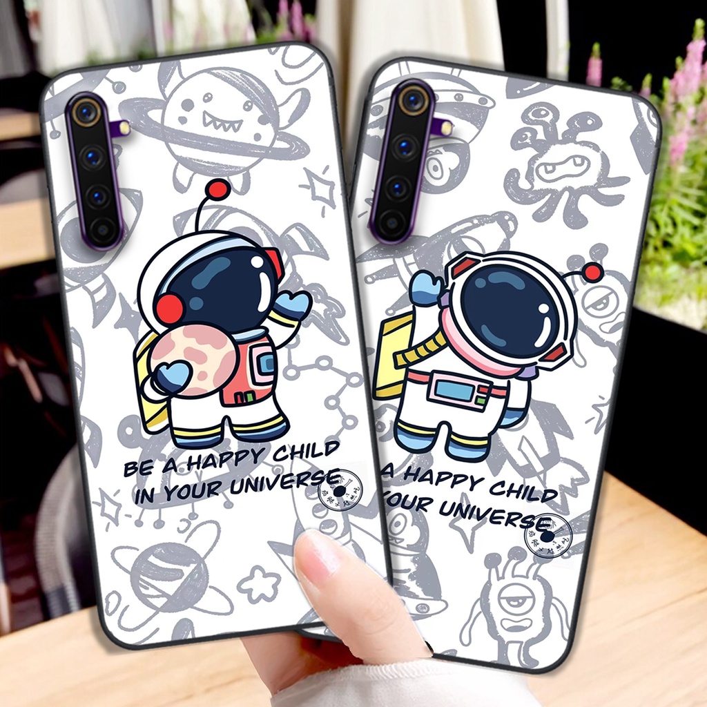 Ốp lưng Oppo Realme 6 - Realme 6 pro - Realme 7 - Realme 7 Pro vũ trụ cute nhiều hình cực chất siêu đẹp