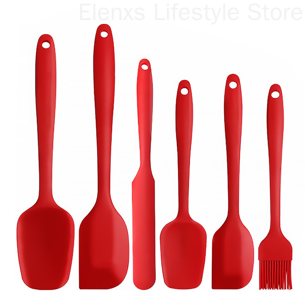 Bộ 6 Dụng Cụ Làm Bánh Bằng Silicon Chịu Nhiệt Chống Dính