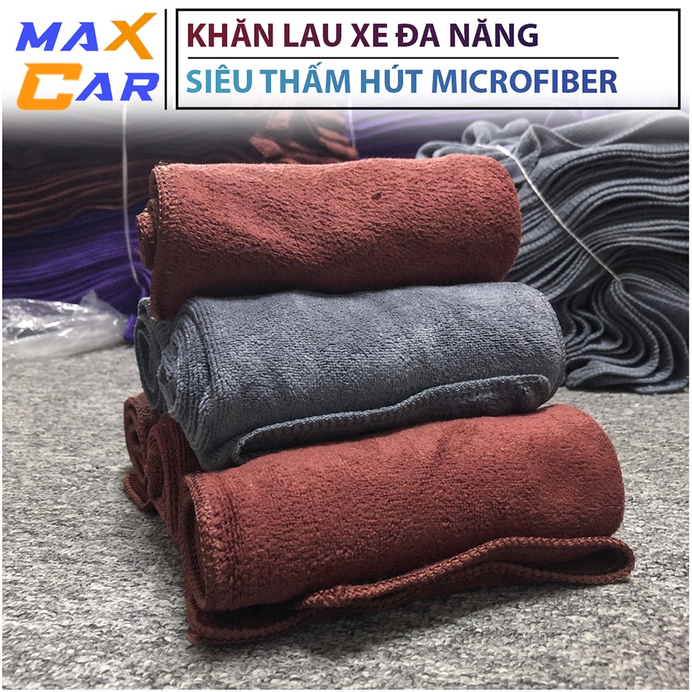 Khăn lau xe đa năng siêu thấm hút microfiber loại dày ( Mẫu mới 2022)