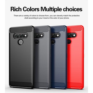 Ốp lưng sợi carbon mềm cho lg k50 q60 k12max x6