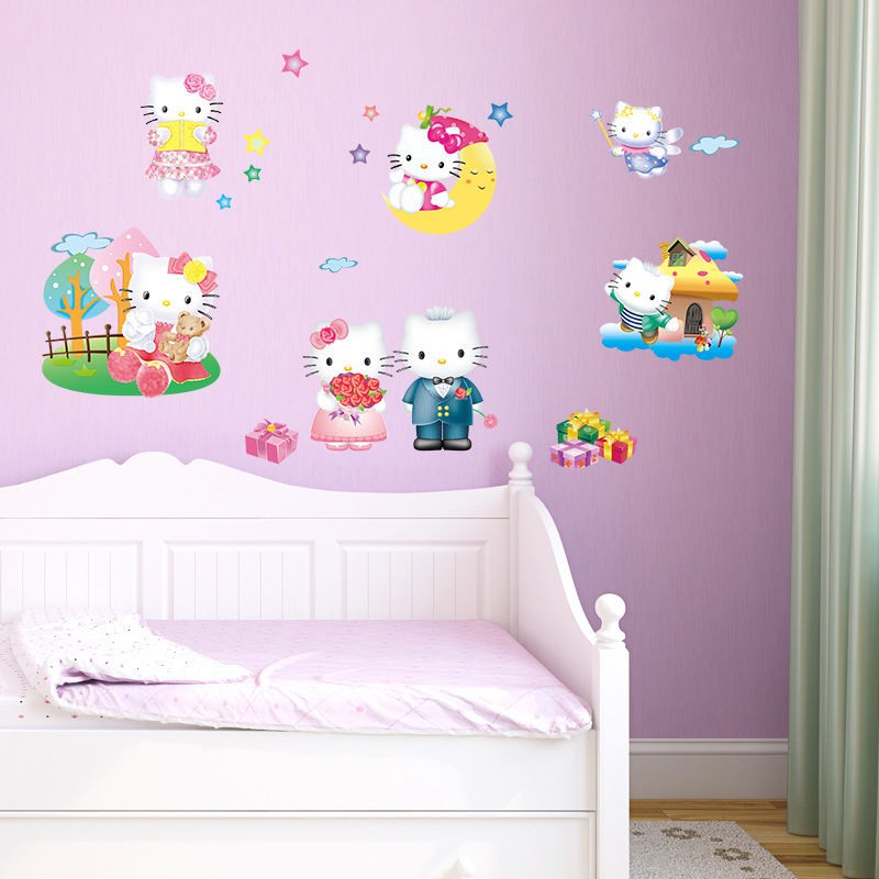 [Hàng Có Sẵn] Giấy Dán Tường Dạ Quang Hình Doraemon Trang Trí Phòng Ngủ Cho Bé
