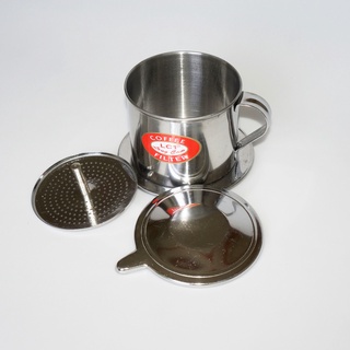 Phin pha cà phê Inox Long Cam các cỡ 6/7/8/9