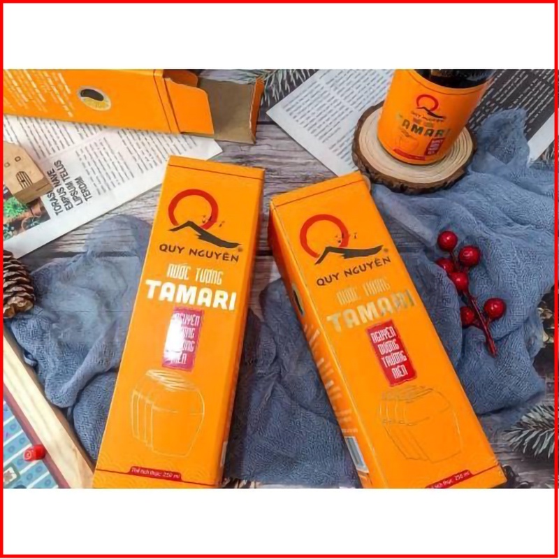 Nước tương Tamari Quy Nguyên Thầy Tuệ Hải Chùa Long Hương 250ml