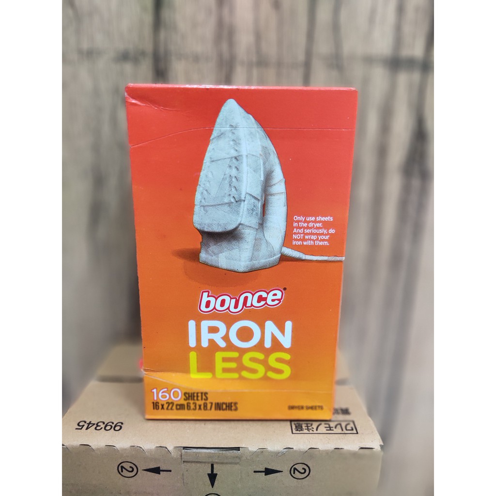 Giấy xả vải Bounce Outdoor Fresh Dryer 160  tờ