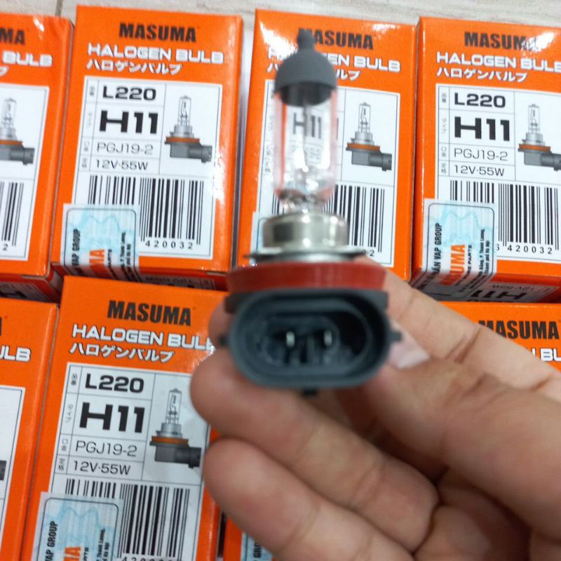 Bóng đèn pha,cos chân H11 cho xe toyota innova,foturner,hilux...