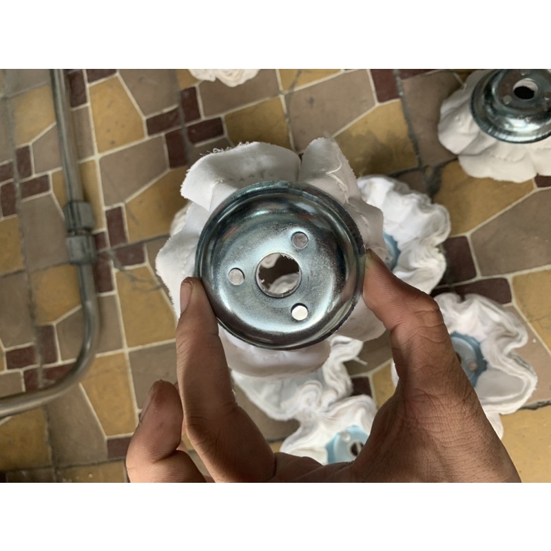 Chén vải đánh bóng inox, lư đồng