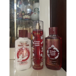 BILL US - Có bán set -Dòng sản phẩm Winter candy apple các loại fullsize của Bath and body works