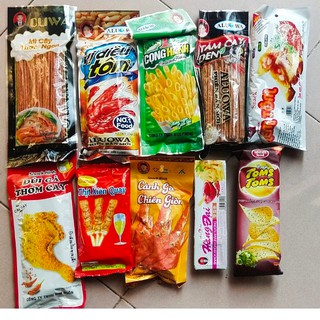 snack, bim bim mix vị - 10 gói