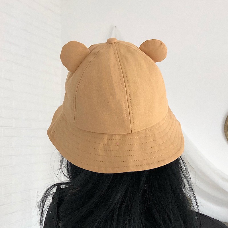 Nón mũ bucket nữ tai bèo hình ếch - nc140