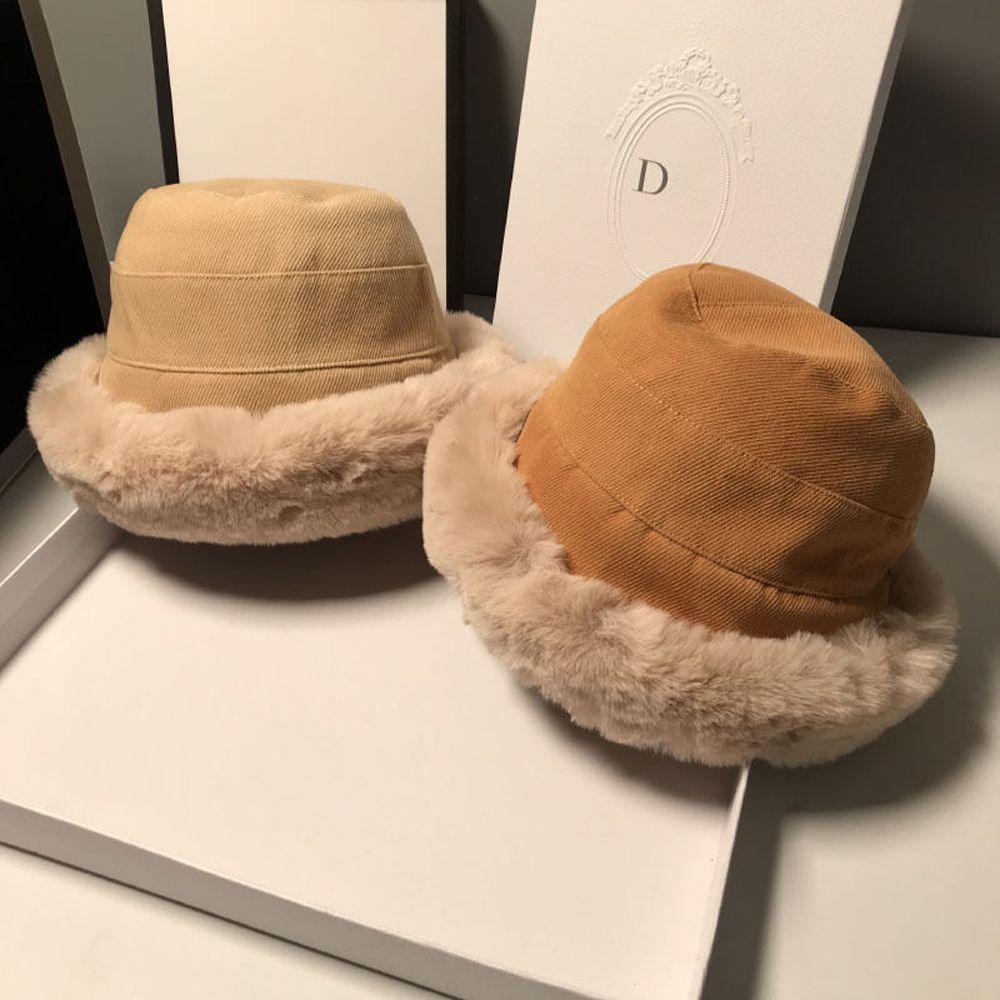 Nón Bucket Rộng Vành Bằng Vải Bông Phong Cách Nhật Bản Dành Cho Nữ