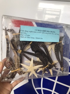 Cá ngựa khô 2 con