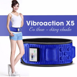 Đai massage bụng 5x X5, nóng và rung giảm eo mỡ bụng