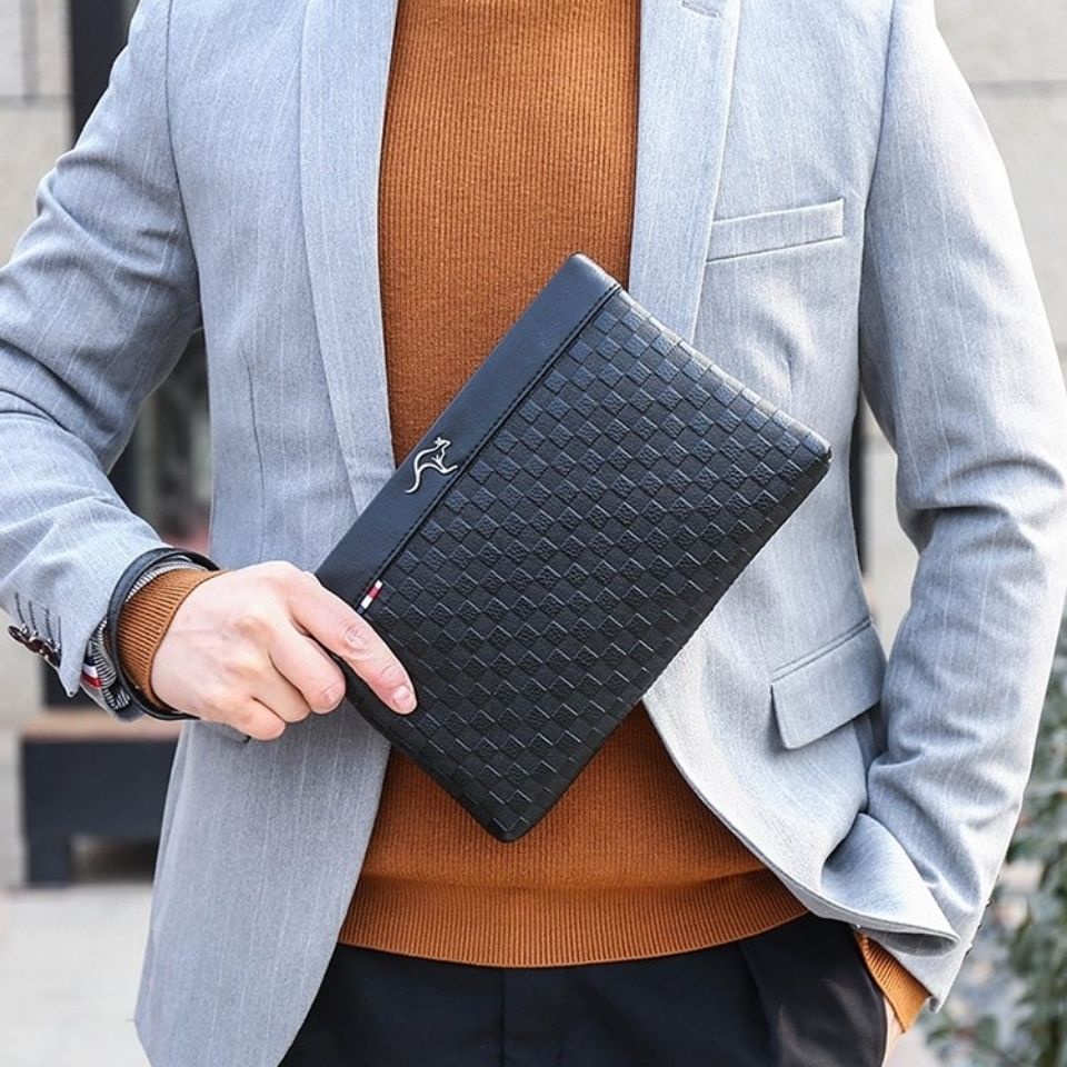 Ví da cầm tay thời trang dành cho nam NSGSB33 | BigBuy360 - bigbuy360.vn