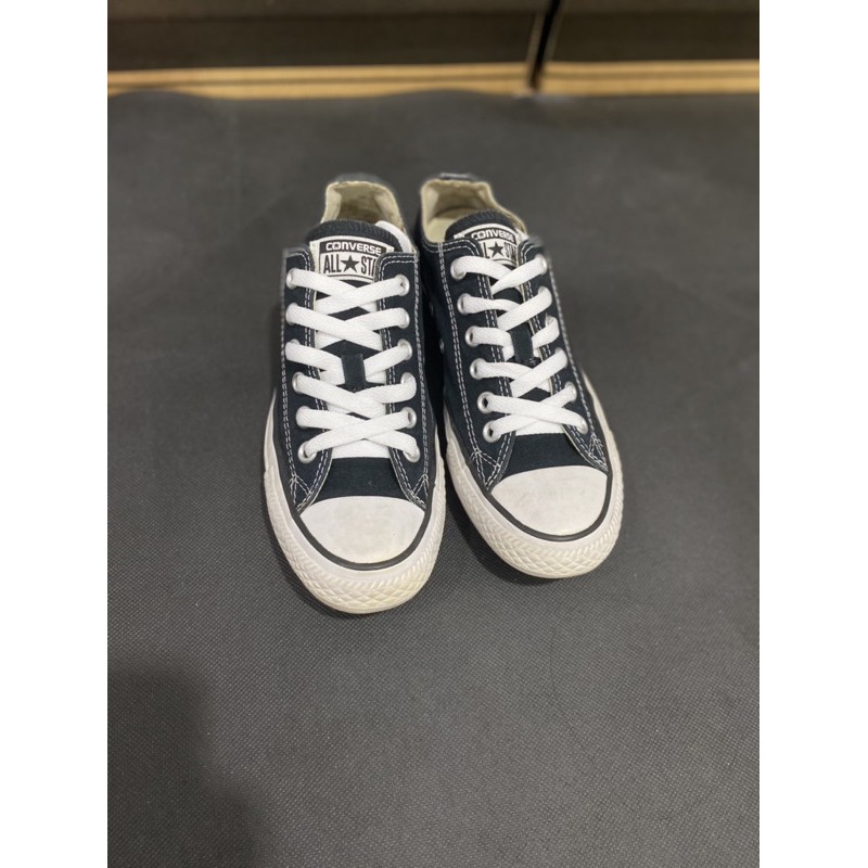GIÀY SNEAKERS CONVERSE CLASSIC CỔ THẤP ĐEN FULL BOX SIZE 367(Real 100%/2Hand)
