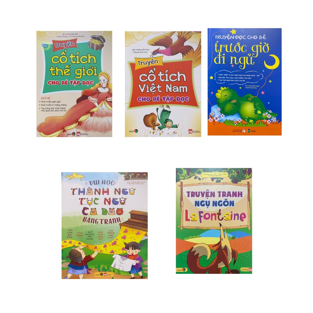 Sách - Trọn bộ Truyện đồng dao cho bé tập nói tập đọc 2