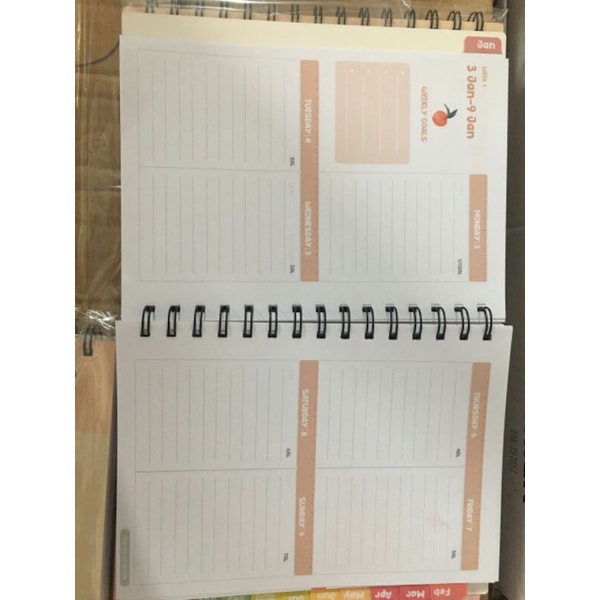 Sổ lịch agenda (lịch tuần ) năm 2022 bán re 50%