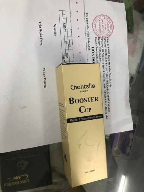 Kem bôi nở ngực săn chắc da BOOSTER CUP tuyp 100ml ( Mua 3 tặng 1 )