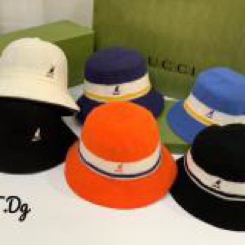 Mũ vành kangol full màu