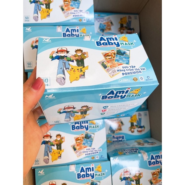 Khẩu trang trẻ em Ami hàng chính hãng