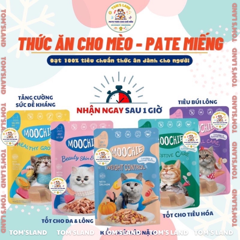 Pate Chức Năng Cho Mèo MOOCHIE gói 70g