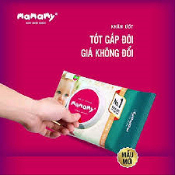 Khăn ướt mamamy 100 tờ