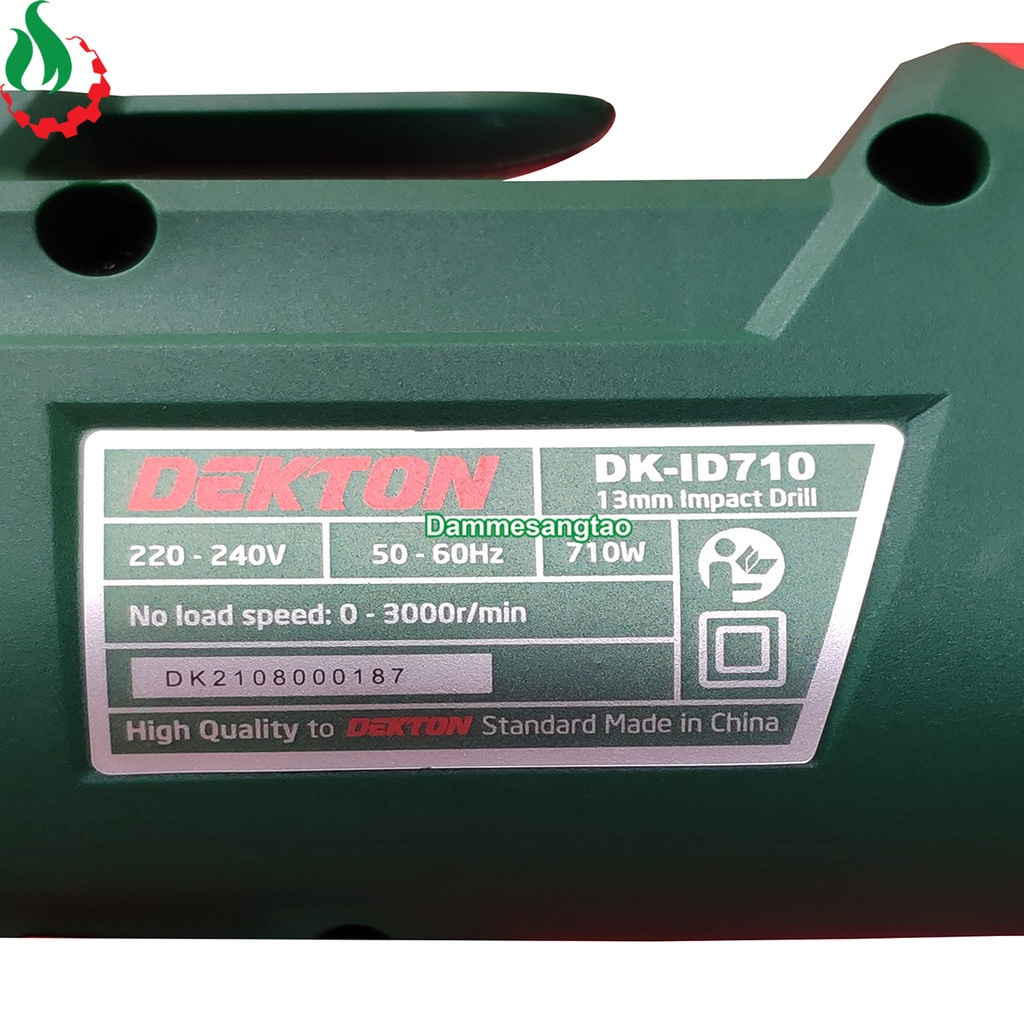 Máy khoan động lực Dekton DK-ID710 điện 220V